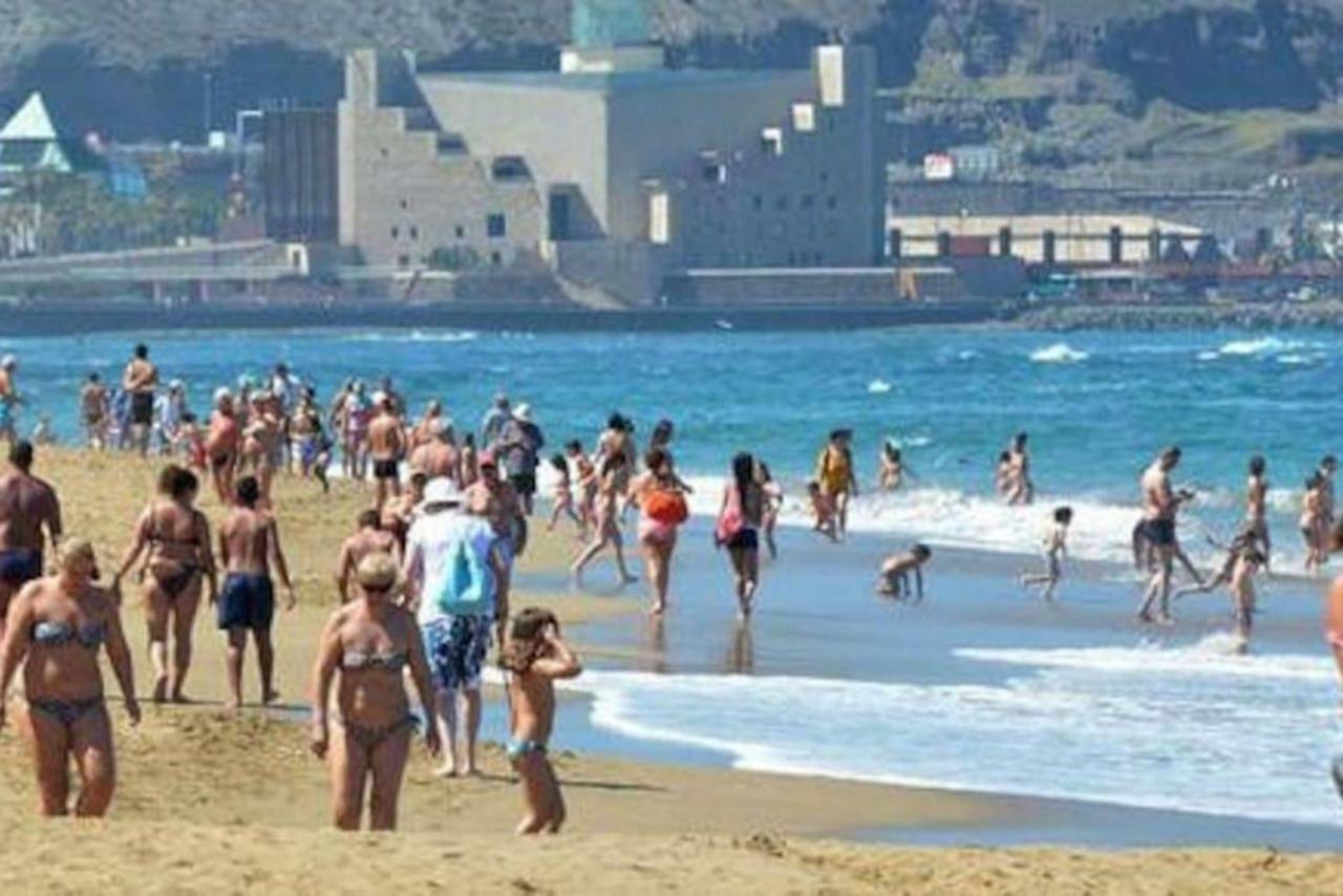 Estudio Playa Canteras 2-4P Wifi 500Mb Las Palmas Exterior photo